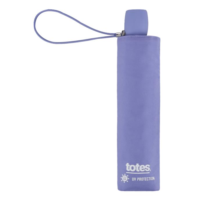 totes® UV Supermini Mauve Umbrella (3 Section) Extra Image 2